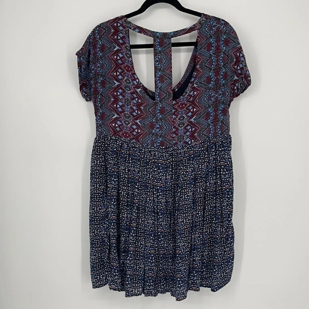 Free People Sundown Babydoll Dress SZ S